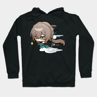 Honkai Star Rail Chibi Qingque Hoodie